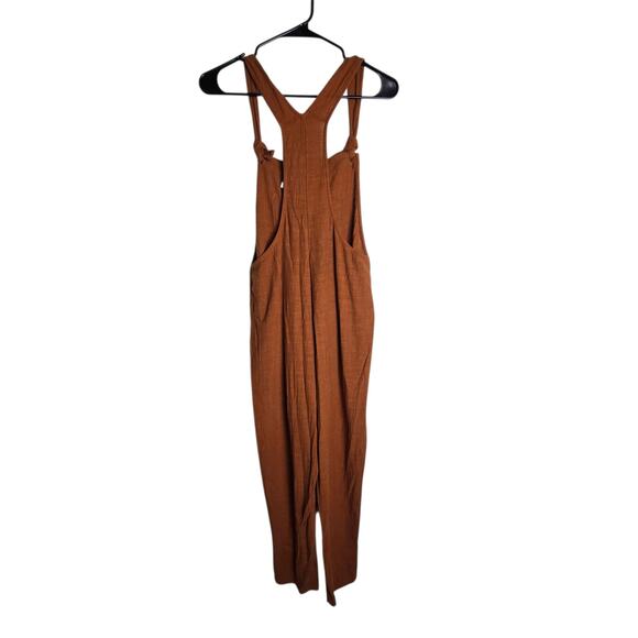 Nwt L* space Cali Girl Overalls Brown Jumper Cotton XS - Picture 4 of 8